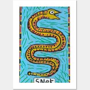 Snek Posters and Art